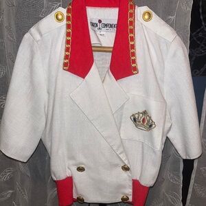 Party military blouse